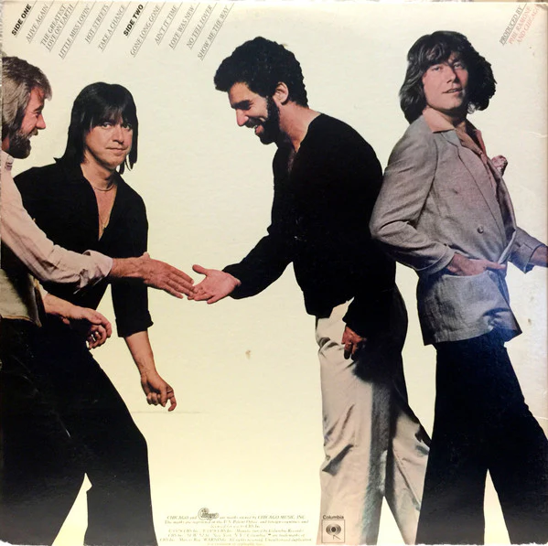 Chicago - Hot Streets (LP, Album, Pit) (Near Mint (NM or M-)) - Image 2