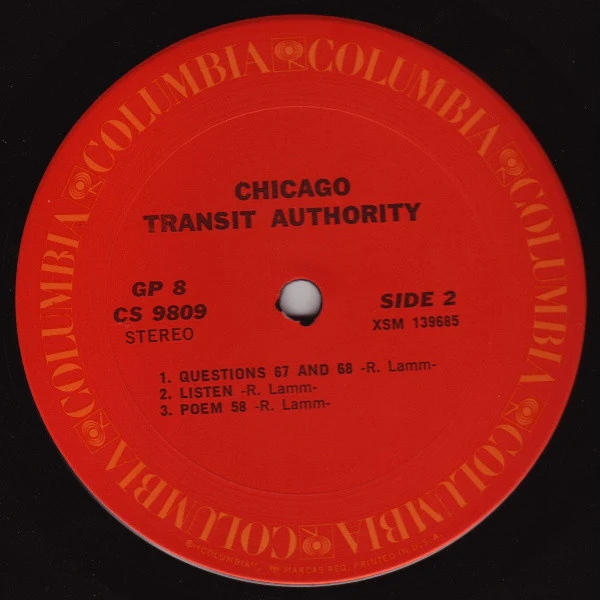 Chicago - Chicago Transit Authority (2xLP, Album, RP, Gat) (Very Good Plus (VG+)) - Image 5