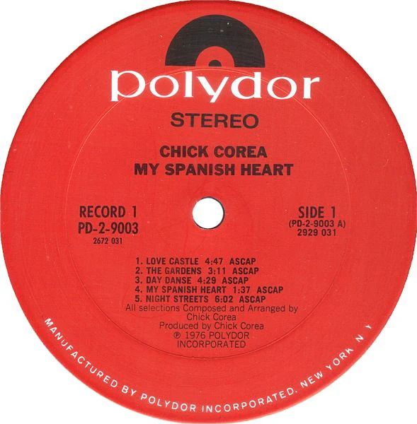 Chick Corea - My Spanish Heart (2xLP, Album, Pit) (Very Good Plus (VG+)) - Image 3