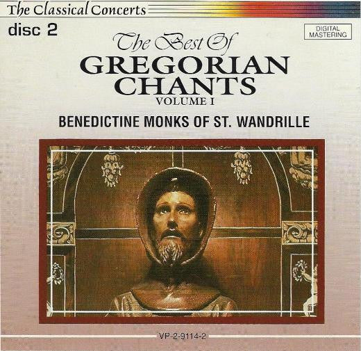 Chœur Des Moines De L'Abbaye D'En-Calcat With Les Enfants de L'Alumnat / Chœur Des Moines De L'Abbaye St Wandrille - The Best Of Gregorian Chants (Volume 1) (2xCD, Comp) (Near Mint (NM or M-)) - Image 2