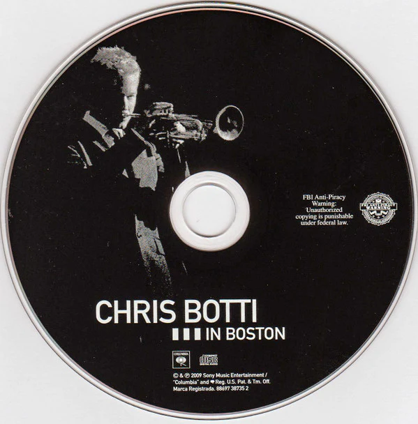 Chris Botti - Chris Botti In Boston (CD, Album, Gat) (Very Good Plus (VG+)) - Image 4