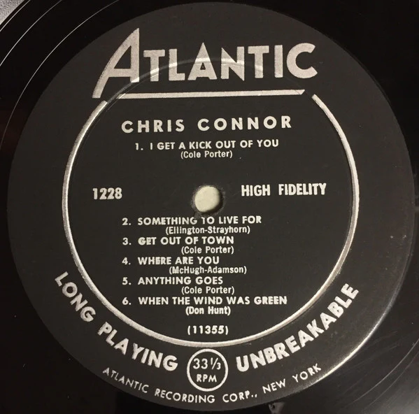 Chris Connor - Chris Connor (LP, Mono) (Very Good (VG)) - Image 3