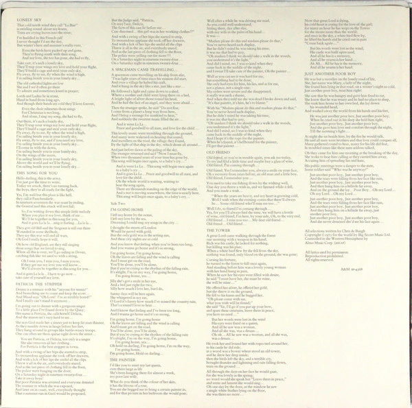 Chris de Burgh - Spanish Train And Other Stories (LP, Album, RE) (Very Good Plus (VG+)) - Image 4