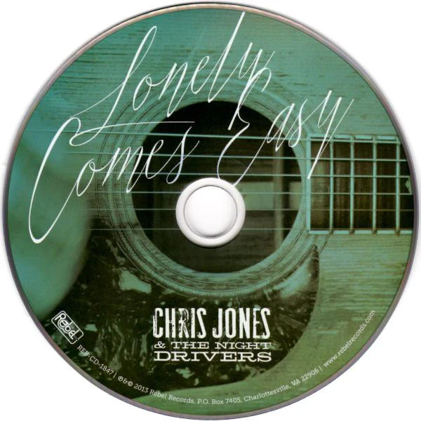 Chris Jones & The Night Drivers - Lonely Comes Easy (CD, Album) (Very Good Plus (VG+)) - Image 3
