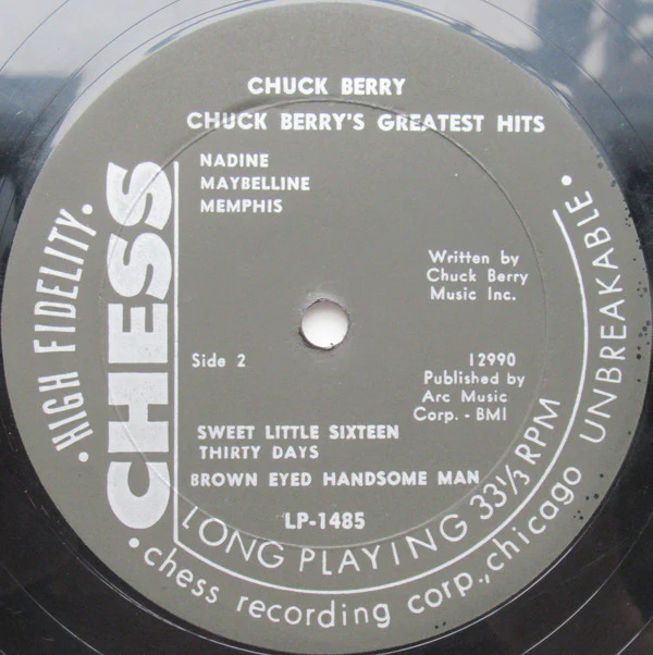 Chuck Berry - Chuck Berry's Greatest Hits (LP, Comp, Mono) (Very Good Plus (VG+)) - Image 4