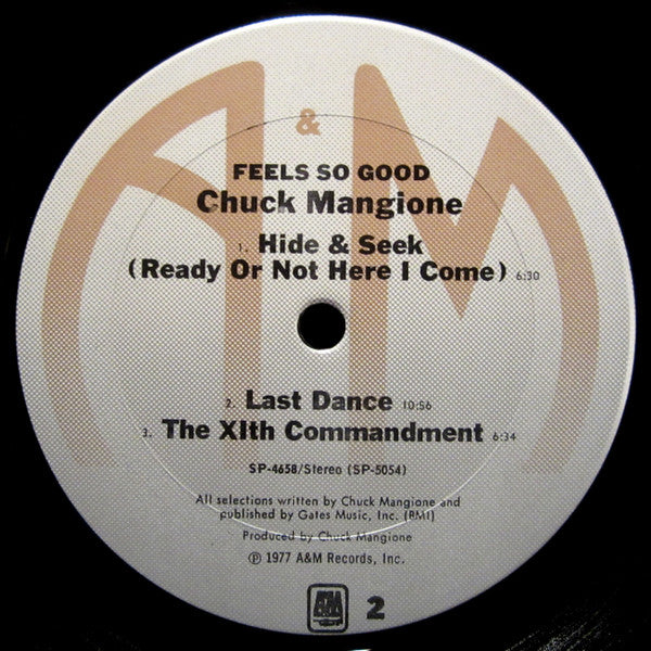 Chuck Mangione - Feels So Good (LP, Album, Pit) (Near Mint (NM or M-)) - Image 4