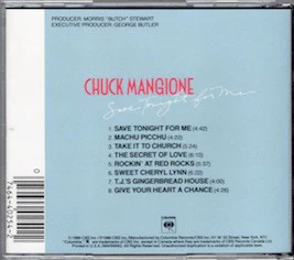 Chuck Mangione - Save Tonight For Me (CD, Album) (Very Good Plus (VG+)) - Image 2