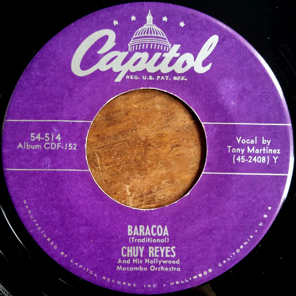 Chuy Reyes & His Orchestra - Rumba De Cuba (4x7", Album + Box) (Very Good Plus (VG+)) - Image 2