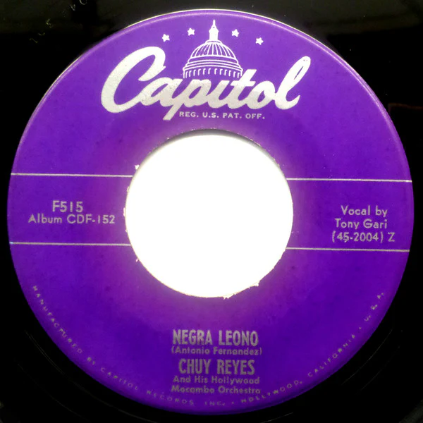 Chuy Reyes & His Orchestra - Rumba De Cuba (4x7", Album + Box) (Very Good Plus (VG+)) - Image 5