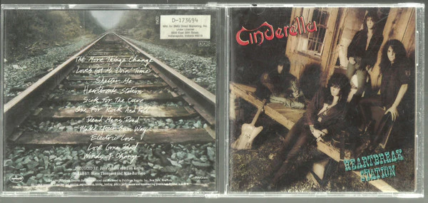 Cinderella - Heartbreak Station (CD, Album, Club) (Very Good Plus (VG+)) - Image 2