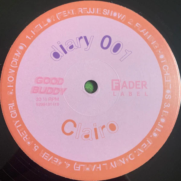 Clairo - Diary 001 (12", S/Sided, EP) (Near Mint (NM or M-)) - Image 3