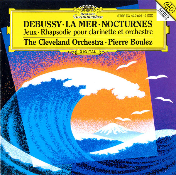 Claude Debussy, The Cleveland Orchestra, Pierre Boulez - La Mer • Nocturnes • Jeux • Rhapsodie Pour Clarinette Et Orchestre (CD, PMD + CD, Promo, PMD) (Near Mint (NM or M-))