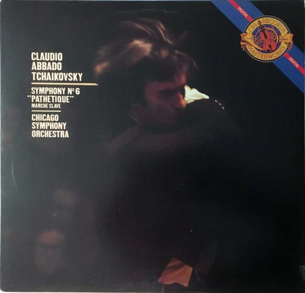 Claudio Abbado, Pyotr Ilyich Tchaikovsky, Chicago Symphony Orchestra - Symphony No. 6 "Pathetique" / Marche Slave (LP, Album) (Mint (M))
