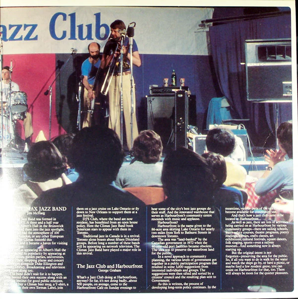 Climax Jazz Band - Live At Harbourfront (LP) (Good Plus (G+)) - Image 3