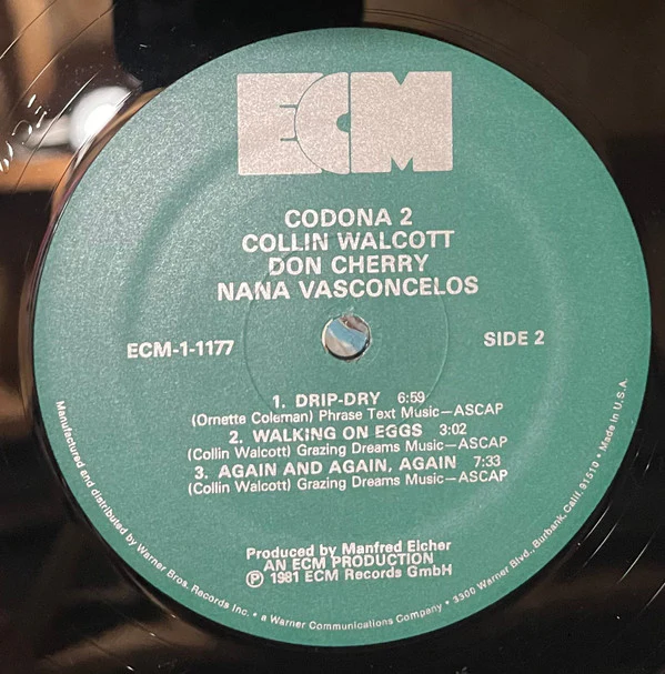Codona - Codona 2 (LP, Album) (Near Mint (NM or M-)) - Image 3