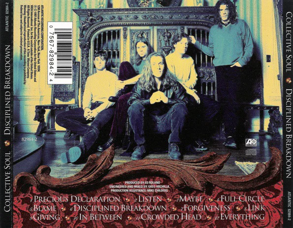 Collective Soul - Disciplined Breakdown (CD, Album, WEA) (Very Good Plus (VG+)) - Image 2