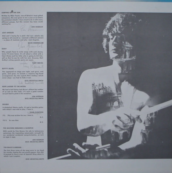 Colosseum - The Grass Is Greener (LP, Album, Gat) (Very Good Plus (VG+)) - Image 3