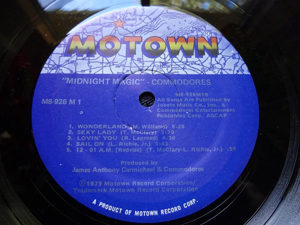 Commodores - Midnight Magic (LP, Album, Sup) (Near Mint (NM or M-)) - Image 4
