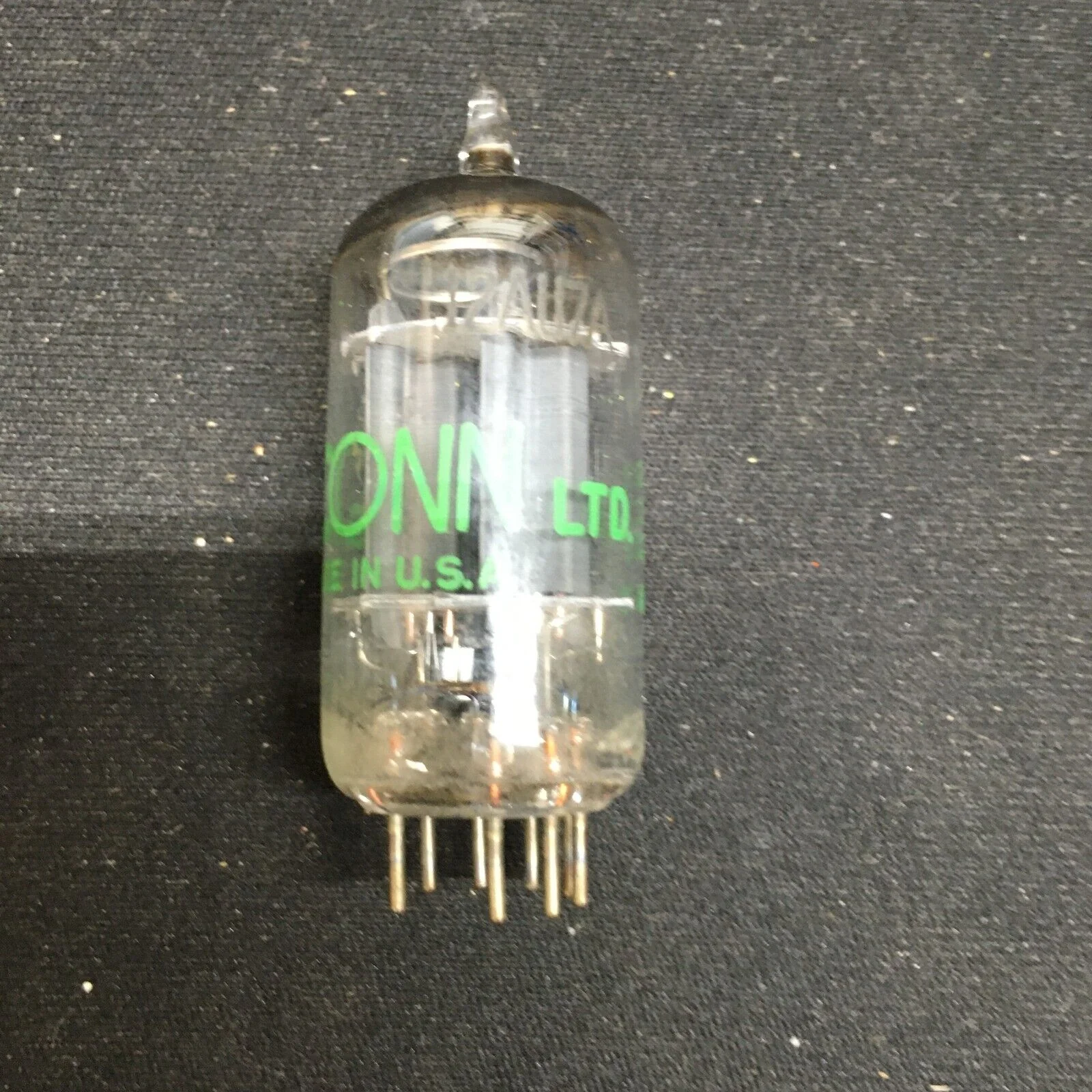 CONN 12AU7A Vacuum Tube * Tested 68%/68% - Image 2