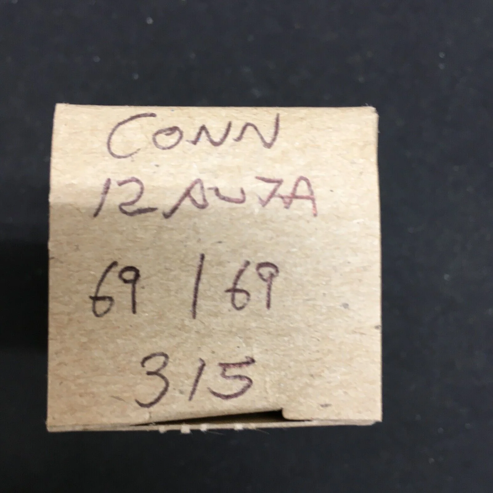 CONN 12AU7A Vacuum Tube * Tested 69%/69%