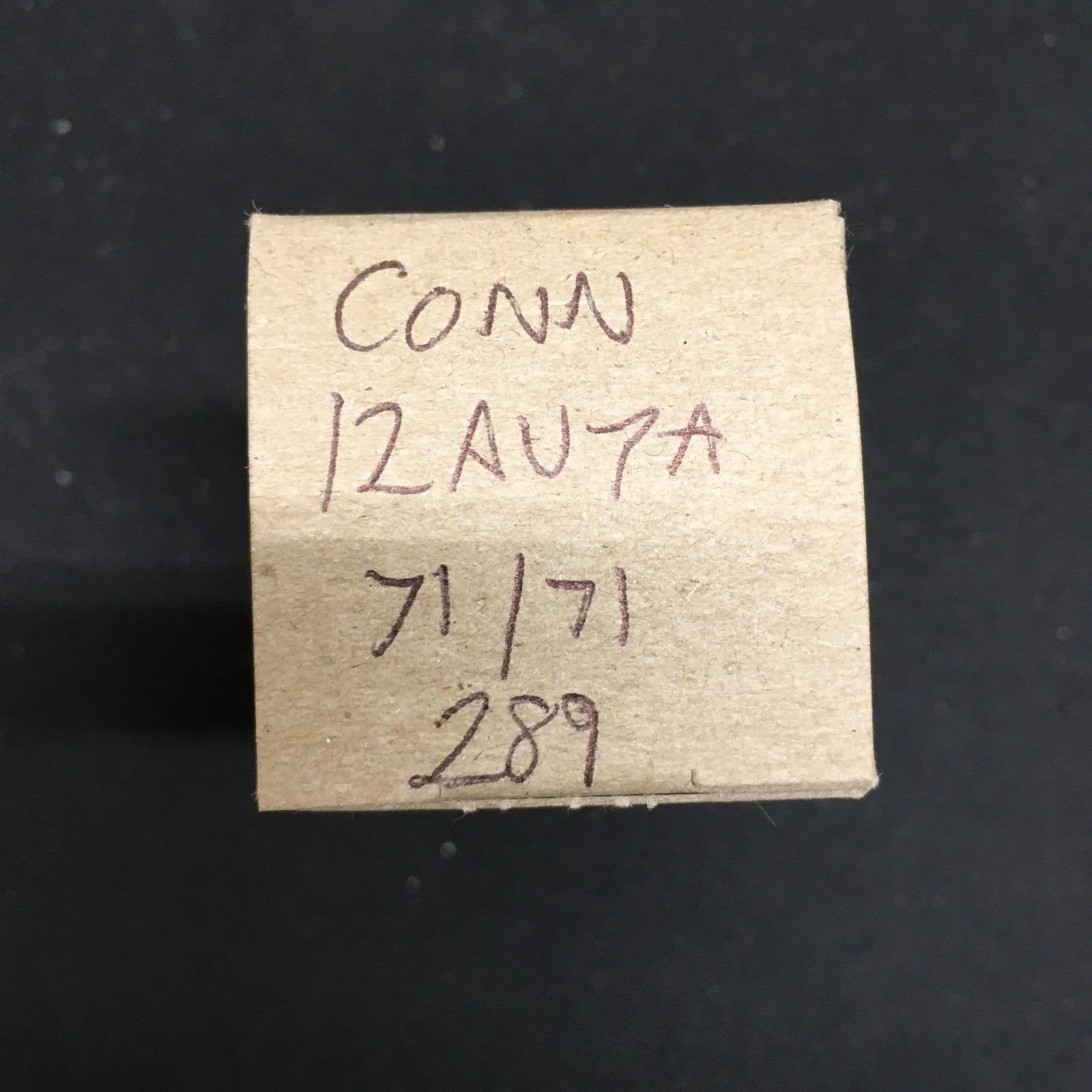 CONN 12AU7A Vacuum Tube * Tested 71%/71%