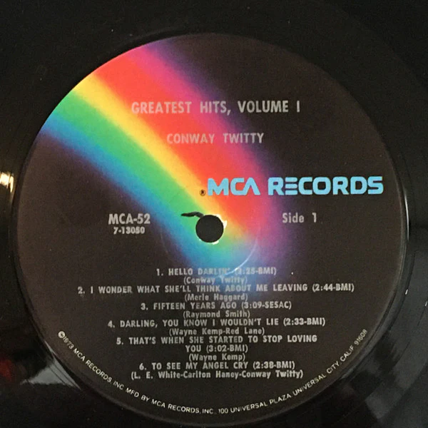Conway Twitty - Conway Twitty's Greatest Hits Vol. I (LP, Comp, RE, Gat) (Near Mint (NM or M-)) - Image 5