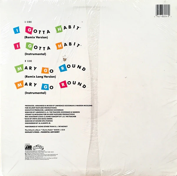 Cool C - I Gotta Habit (Remix) (12") (Very Good Plus (VG+)) - Image 2