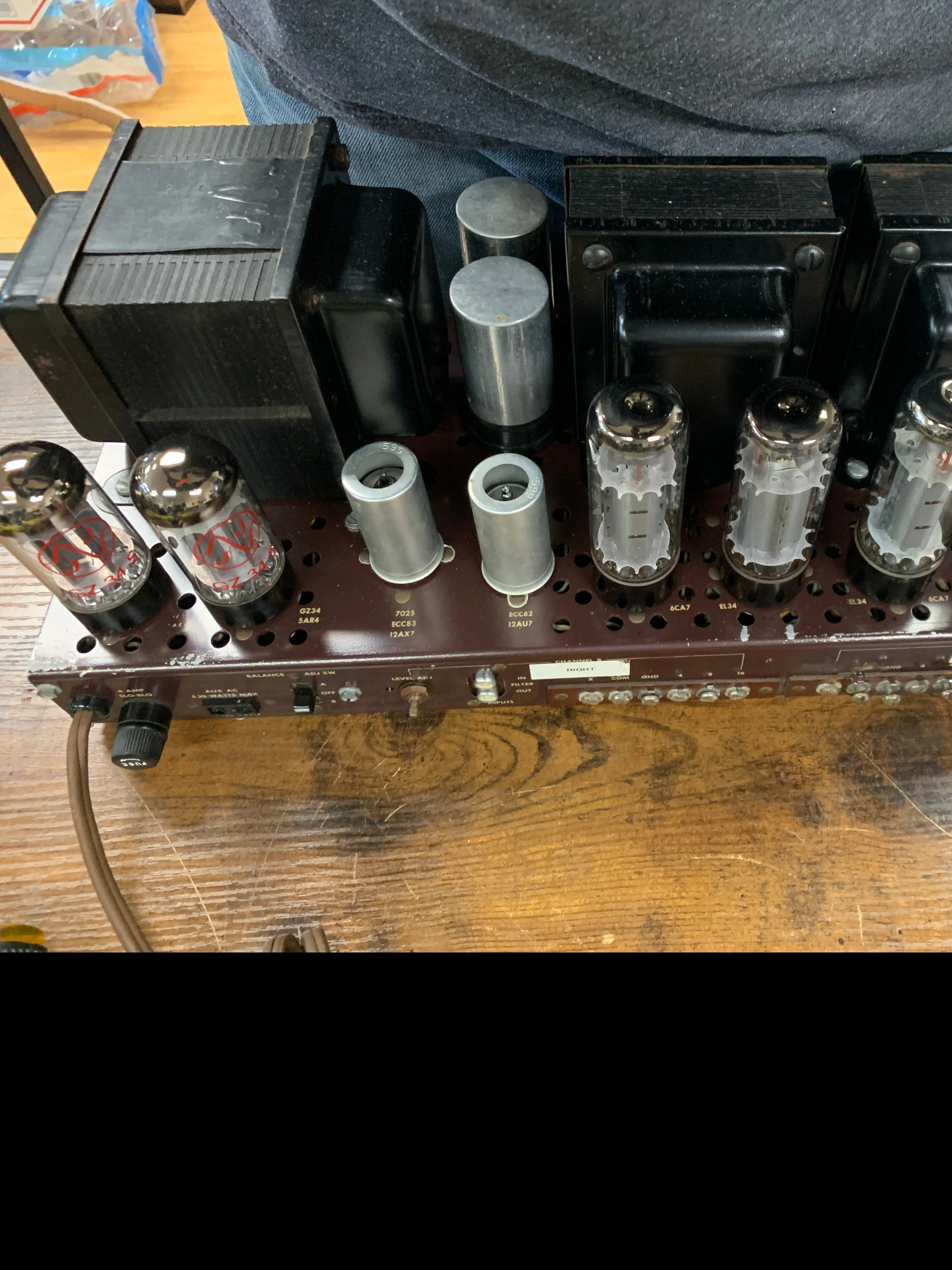 Fisher SA-300 Tube Power Amplifier - Image 14