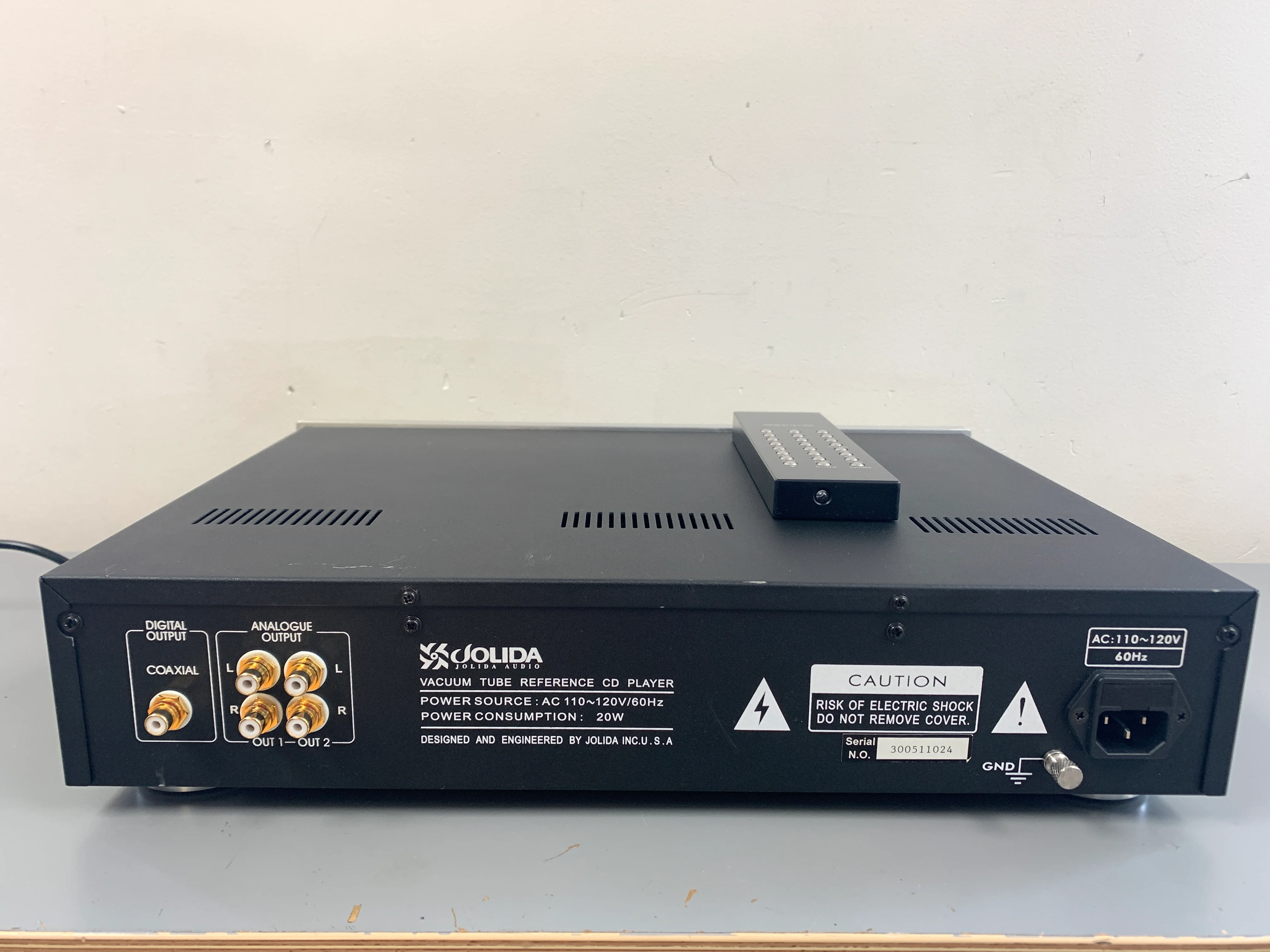 Jolida Tube JD100 Tube Single CD Player *Remote - Image 8