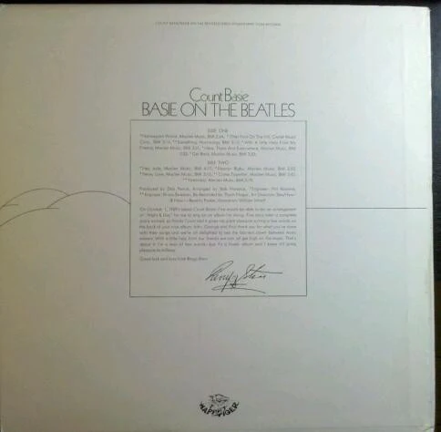 Count Basie - Basie On The Beatles (LP, Album) (Very Good Plus (VG+)) - Image 2