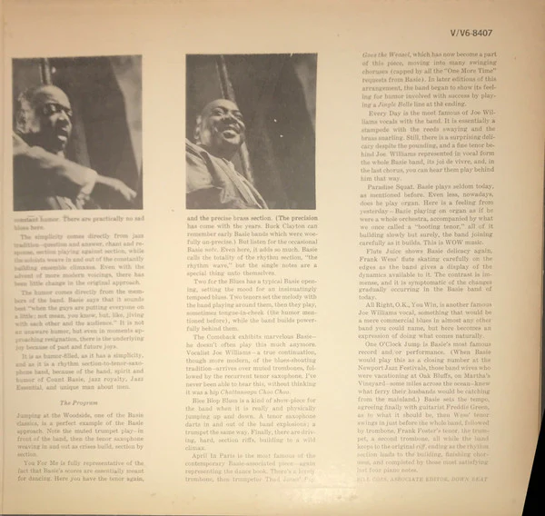 Count Basie - The Essential (LP, Comp, Gat) (Very Good (VG)) - Image 5
