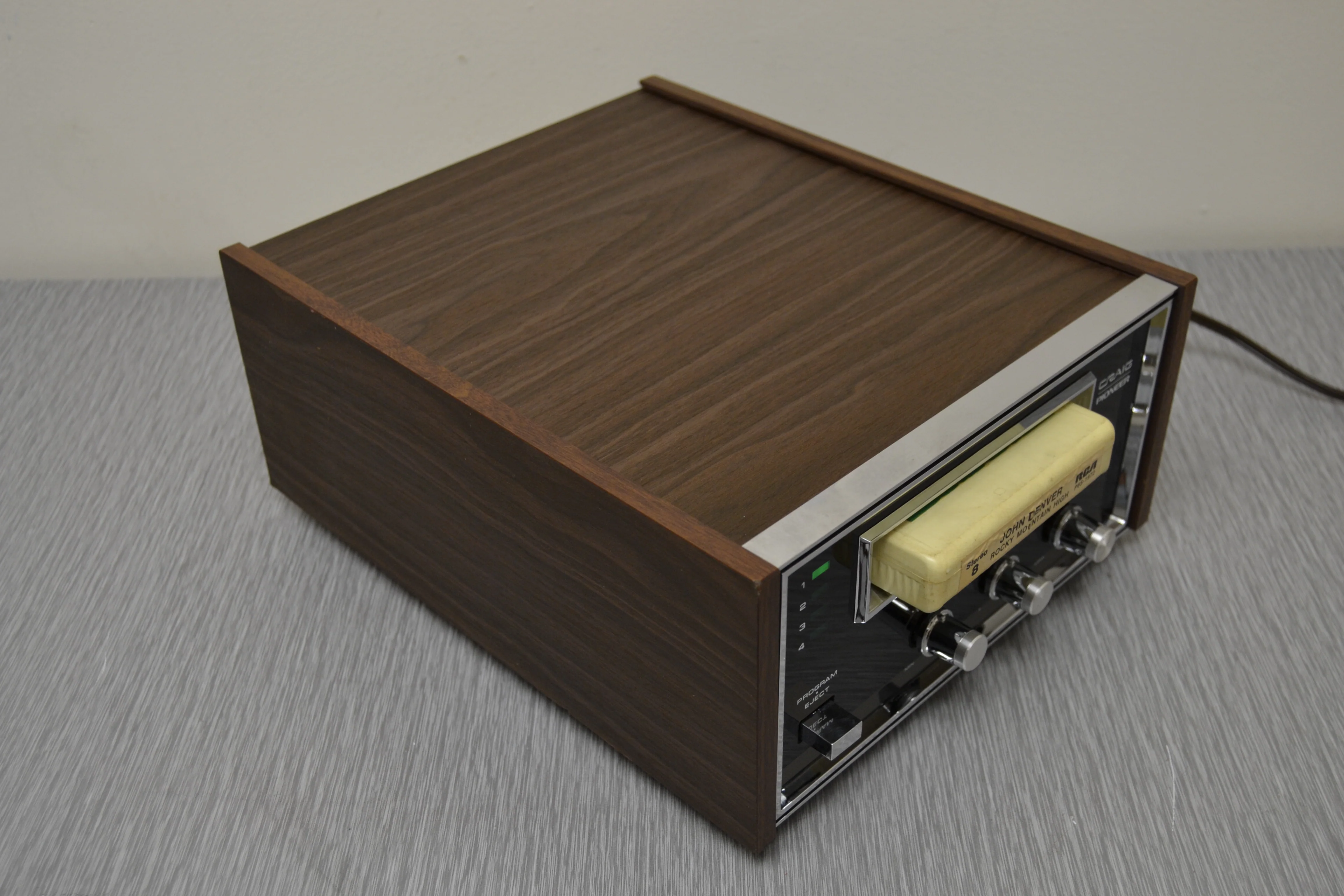 Craig Pioneer 3205 - Stereo Amplifier with 8 Track Player - Image 9