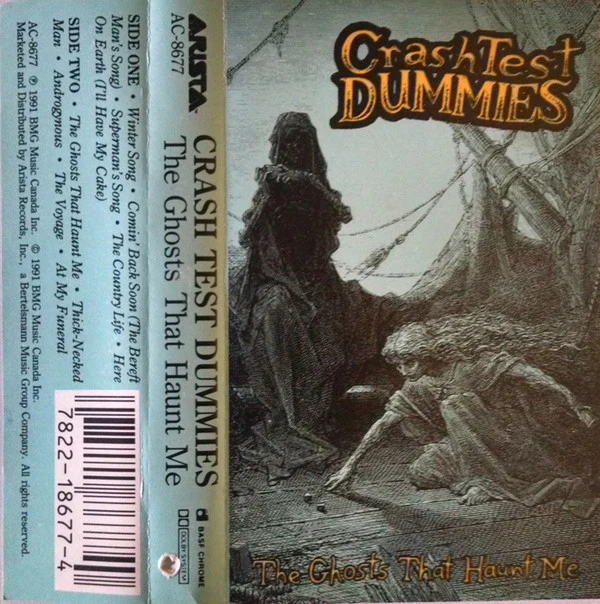 Crash Test Dummies - The Ghosts That Haunt Me (Cass, Album, Chr) (Very Good (VG))