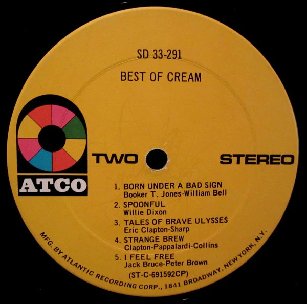 Cream - Best Of Cream (LP, Comp, CP ) (Very Good Plus (VG+)) - Image 4