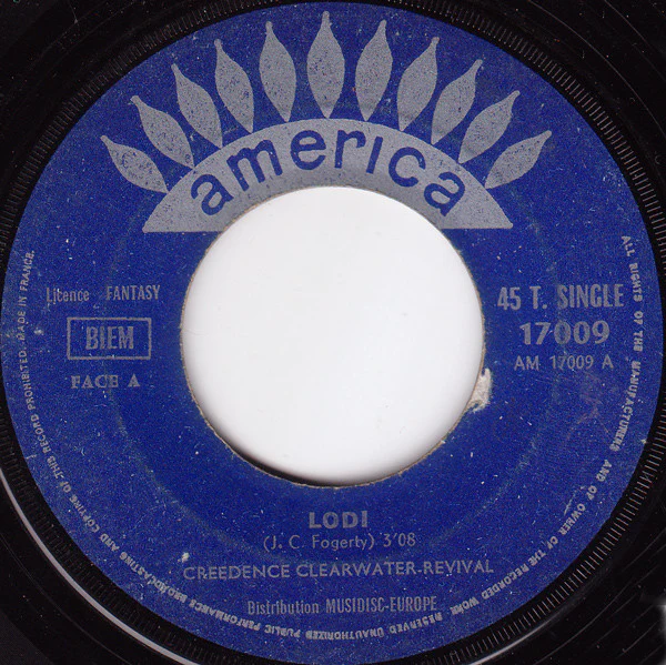 Creedence Clearwater Revival - Bad Moon Rising / Lodi (7", Single) (Very Good Plus (VG+)) - Image 3