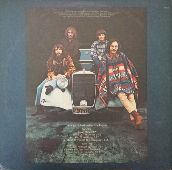 Creedence Clearwater Revival - Creedence Gold (LP, Comp, Ind) (Very Good (VG)) - Image 2