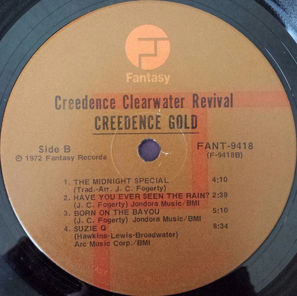 Creedence Clearwater Revival - Creedence Gold (LP, Comp, Ind) (Very Good (VG)) - Image 4
