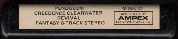 Creedence Clearwater Revival - Pendulum (8-Trk, Album) (Very Good (VG)) - Image 2