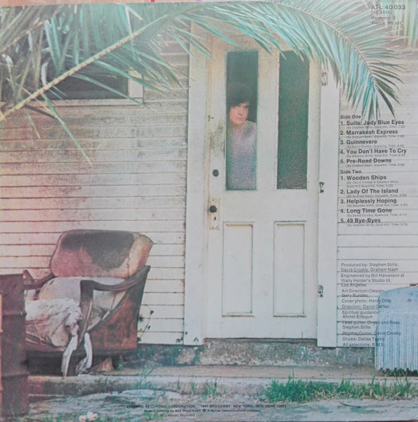 Crosby, Stills & Nash - Crosby, Stills & Nash (LP, Album, RE, Gat) (Very Good Plus (VG+)) - Image 3