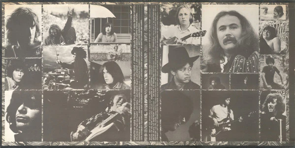 Crosby, Stills, Nash & Young / Dallas Taylor & Greg Reeves - Déjà Vu (LP, Album, Club, PR ) (Very Good Plus (VG+)) - Image 2