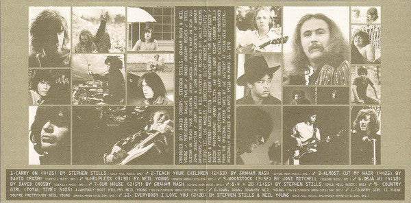 Crosby, Stills, Nash & Young - Déjà Vu (CD, Album, RE, RM) (Very Good Plus (VG+)) - Image 5