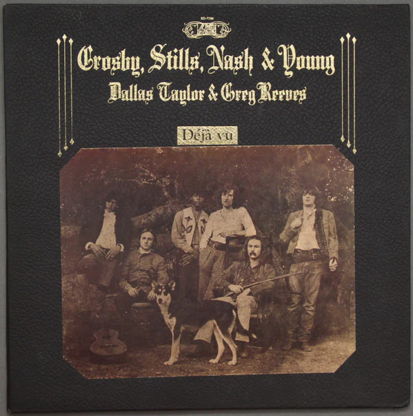 Crosby, Stills, Nash & Young - Déjà Vu (LP, Album, DCW) (Very Good Plus (VG+))