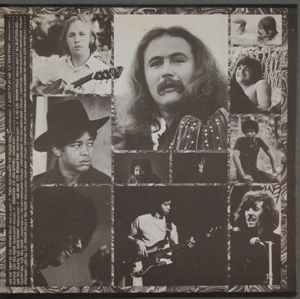 Crosby, Stills, Nash & Young - Déjà Vu (LP, Album, DCW) (Very Good (VG)) - Image 3