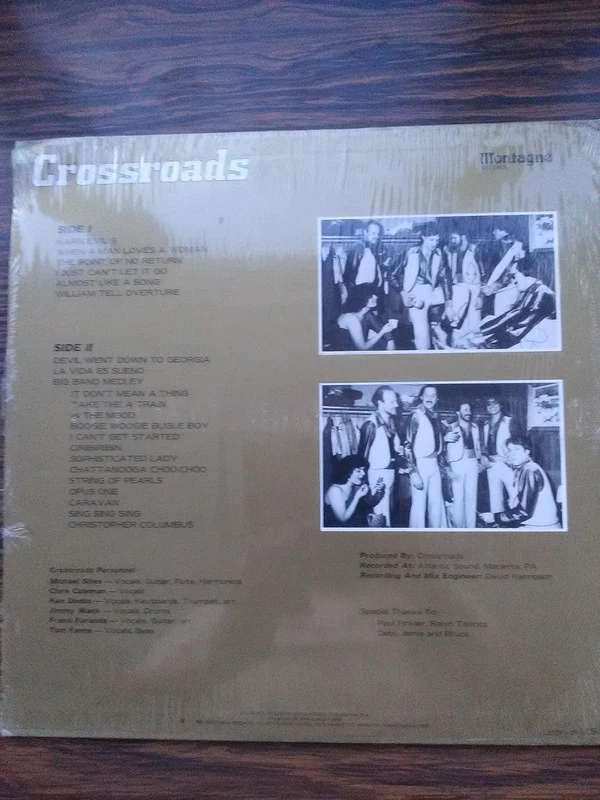 Crossroads - Roadwork (LP, Album) (Very Good (VG)) - Image 2