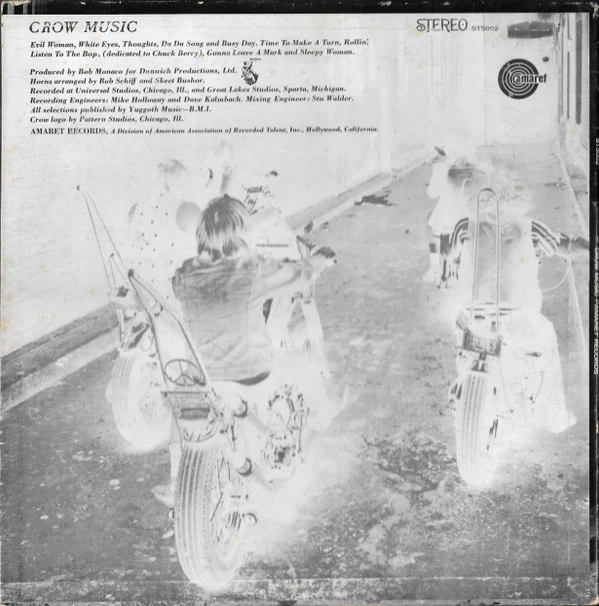Crow - Crow Music (LP, Album) (Very Good Plus (VG+)) - Image 2