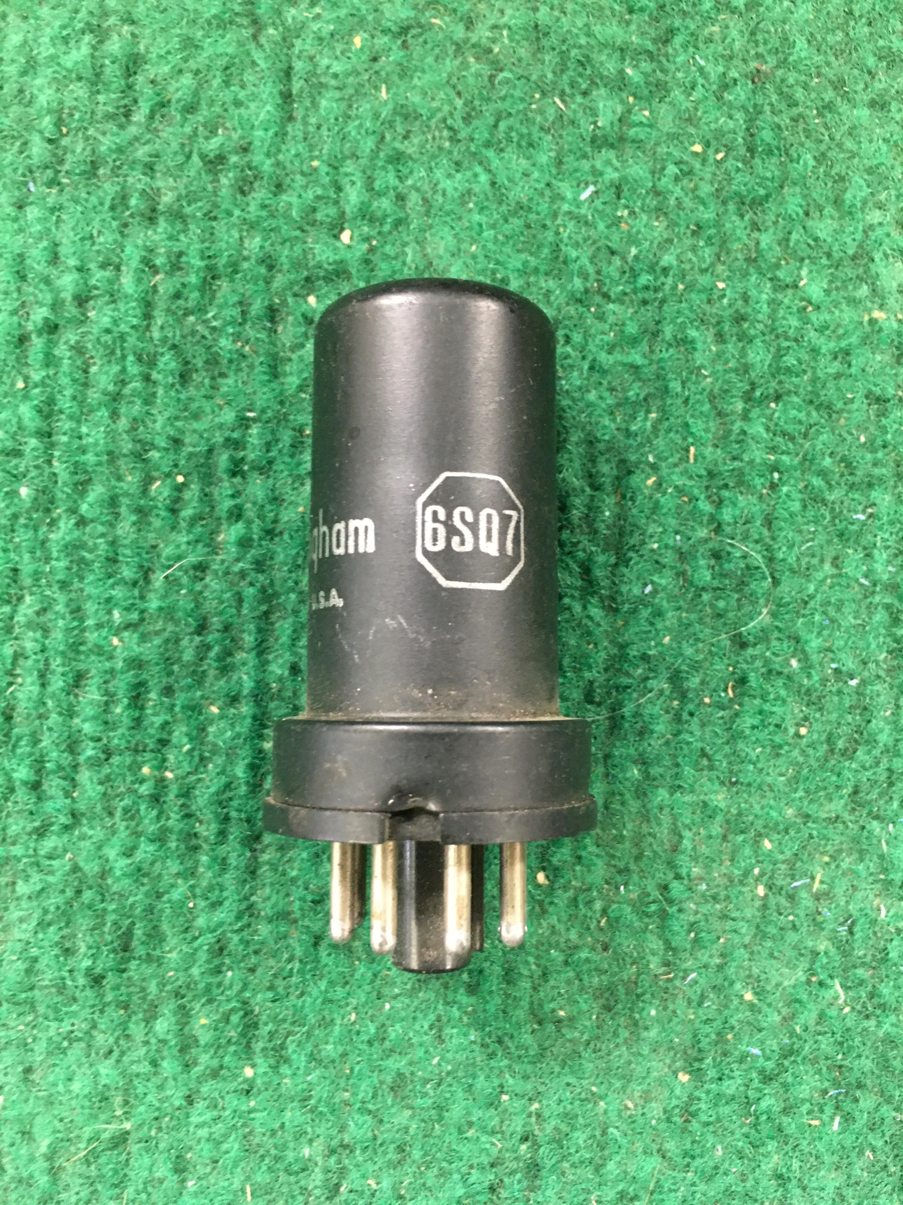 Cunningham 6SQ7 Vacuum Tube * Tested 100/95/93 - Image 2