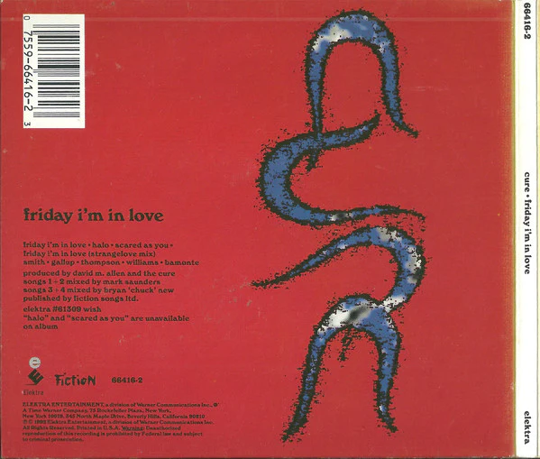 Cure* - Friday I'm In Love (CD, Maxi, Dig) (Very Good Plus (VG+)) - Image 3