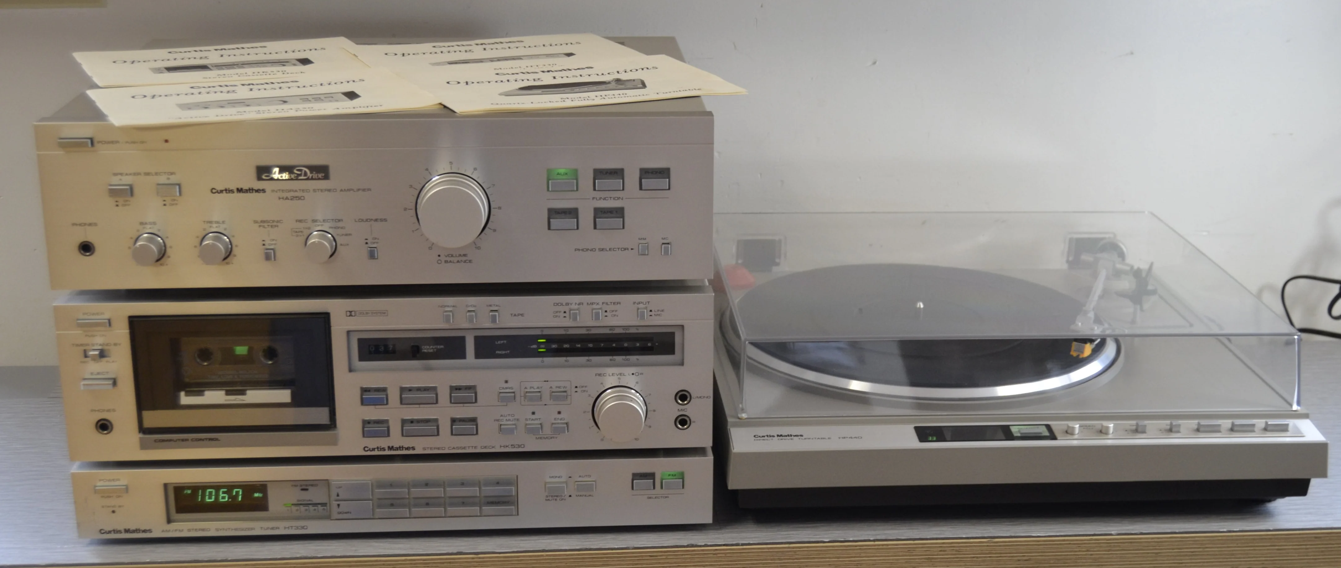 Curtis Mathes Complete Stereo System