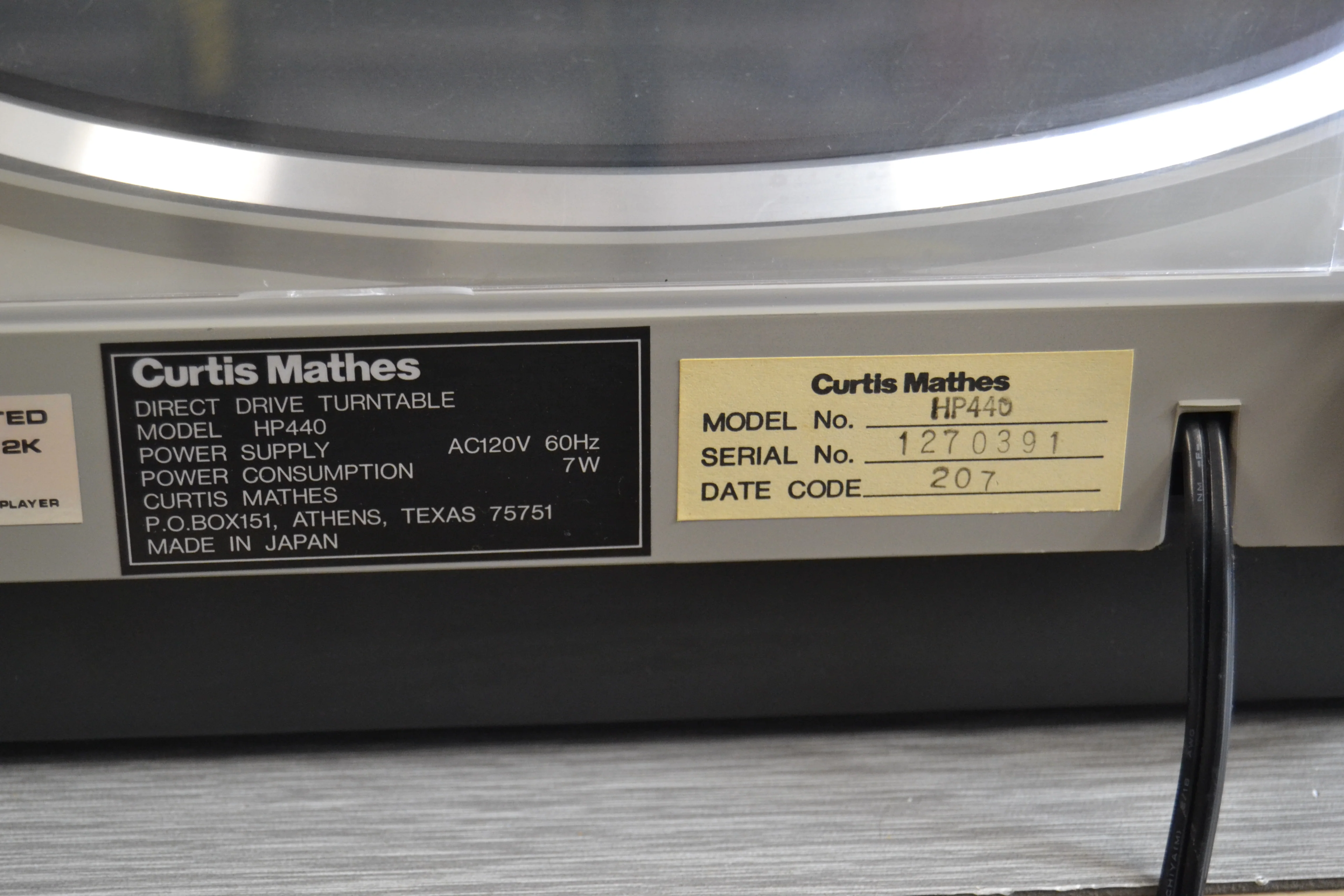 Curtis Mathes Complete Stereo System - Image 36