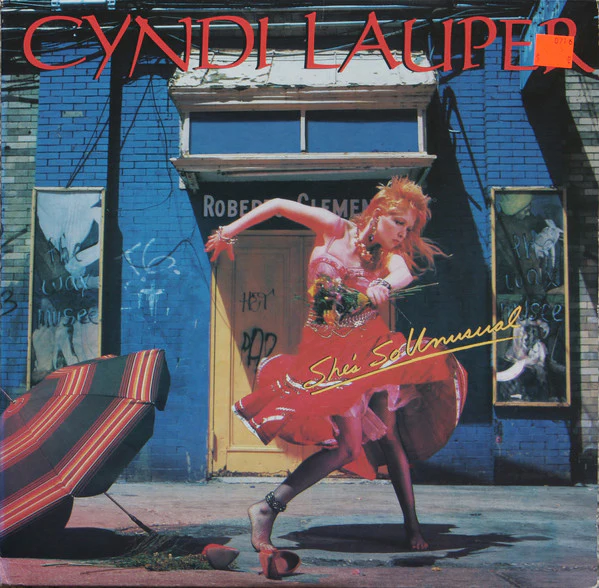 Cyndi Lauper - She's So Unusual (LP, Album, Car) (Very Good Plus (VG+))